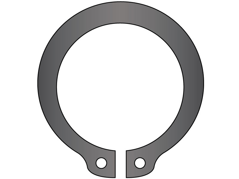 Ochoos M32 M45 304 Stainless Steel 304SS DIN472 Spring Washer C Type Snap Retaining Ring for OD 32mm 45mm Internal Bore Shaft Circlip Inner Diameter: 5Pcs M45 