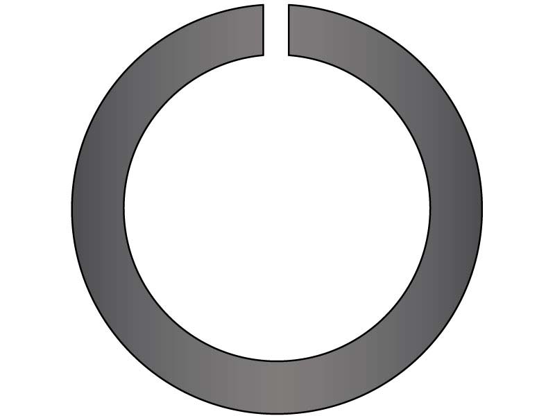 10252 DIXON Steel RETAINING Ring 