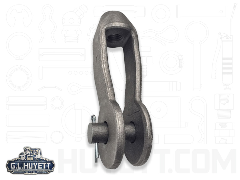 Clevis 3/8" pin 1/2" x 2-1/2" Tension Style 62-00205 for 5/16 brake rod 