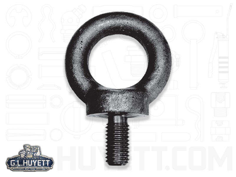 Pack 4 Nuts And Washers M6 6mm X 150mm BZP Weatherproof Eye Bolt 