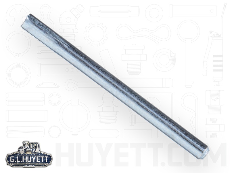 Groove Pin 1 8 X 1 Type C Low Carbon Steel Zinc Clear G L Huyett