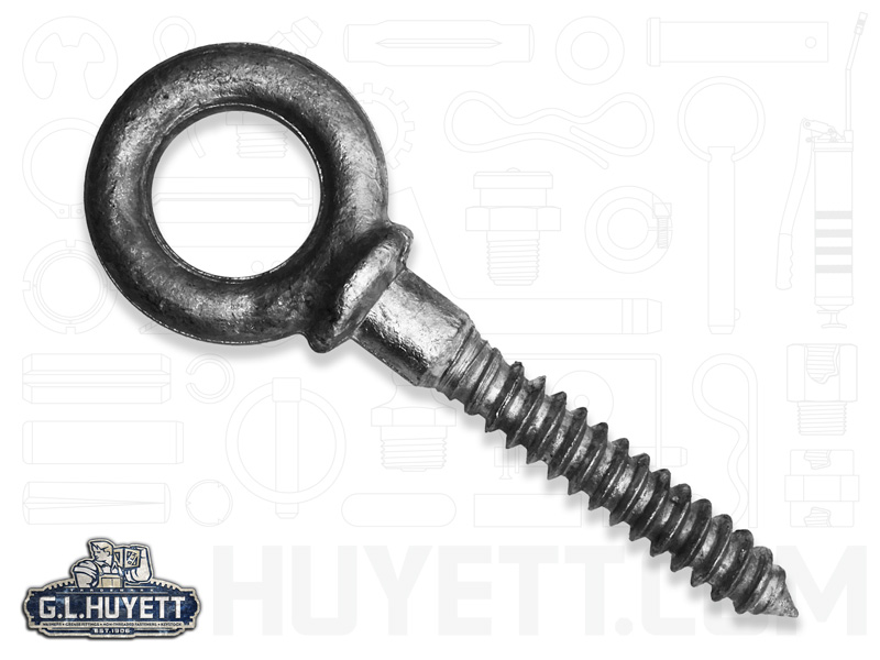 QTY 10 Hot Dip Galvanized Forged Eye Bolt with Nut Washer 3/8" X 6" 