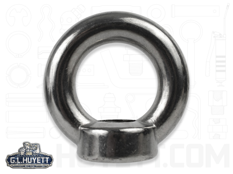 Metric Lifting Ring Eye Nuts DIN 582 25 pcs A2 Stainless Steel M6-1.0