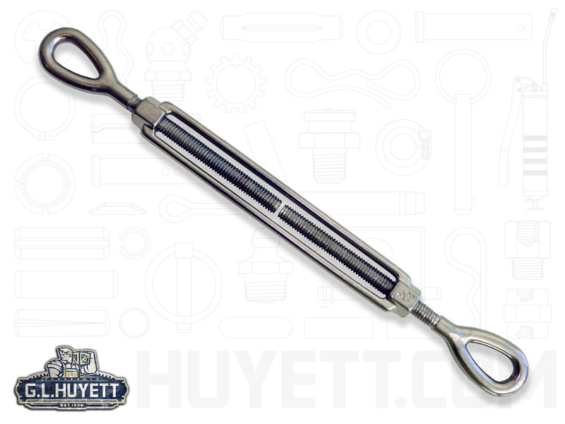 3/8 inch 10X14.5 Stainless Steel Turnbuckle 