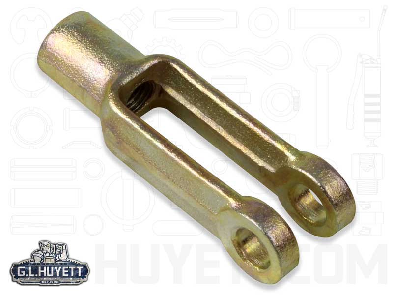 Clevis Yoke End 5/16-24 x 2 1/2 3/8 Hole Pack of 10 RH